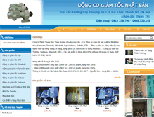 Tablet Screenshot of dongcogiamtocnhatban.com